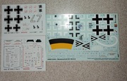 Kalkomanie do Bf-109
