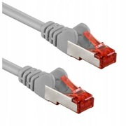 Goobay patchcord LAN S/FTP PIMF LSZH CAT 6A szary RJ45 20m 