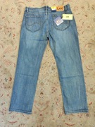 Lee Dex jeansy biznesowe wykonane z wysokiej jakości tkaniny proste nogawki