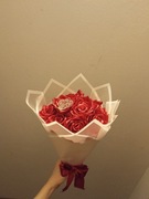 Bukiet z 9 czerwonych wiecznych róż