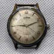 Delbana Vintage Swiss Waterproof Incabloc Antimagnetic Lata 50 Szwajcarski