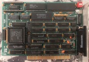 Karta ISA 8bit I/O Card | D-SUB 25 PIN Novell 810-000205-001 AMD N80188 CPU