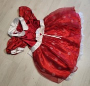 strój czerwony kapturek kostium kapturka gorset 678