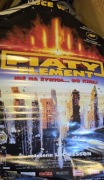 PIĄTY ELEMENT Bruce Willis  - oryginalny plakat filmowy