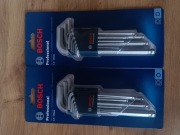 Bosch klucze imbusowe Hex (jeden zestaw)