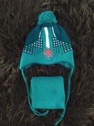 Czapka i szalik dla chłopca na zimę. 50 cm