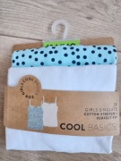 Dziewczęce koszulki na ramiączkach rozmiar 134/140