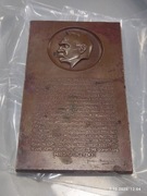 Plakieta 2 RP Marszałek Józef Piłsudski że