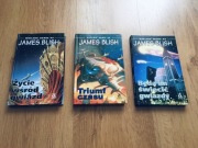 3x JAMES BLISH Życie wśród gwiazd,Będę im świecić gwiazdy,Triumf czasu.