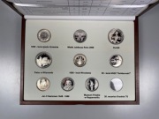 Zestaw monet srebrnych - emisja 2000