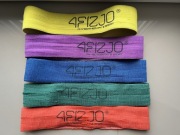 Zestaw materiałowych gum do ćwiczeń 4fizjo