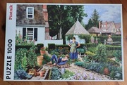 Puzzle 1000 Piatnik - Lazy Gardener -  używane kompletne
