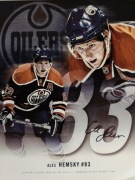 Ales Hemsky oryginalny autograf 
