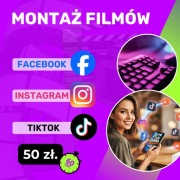 Montaż Filmów REELS / TIKTOK / YT Shorts – do 60s