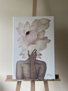 OBRAZ MALOWANY RĘCZNIE NA PŁÓTNIE 