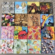 Serwetki do decoupage - zestaw 100szt. miks