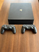 KONSOLA PS4 PLAYSTATION 4 PRO 1000GB 1TB 4K + 2x PAD