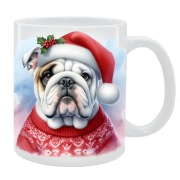 KUBEK Z PSEM Buldog angielski- PREZENT, PERSONALIZOWANY, 24HWYS