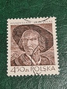 Znaczek pocztowy Władysław Skoczylas. 
