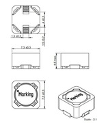 33uH 20% 1KHz dławik 1.13A 0.17Ohm