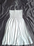 Biała , letnia sukienka ,wiązane ramiączka, Mar Collection, rozm. 36/38