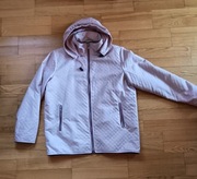 ZAKS. Cienka kurtka damska, przeszywana w drobną krateczkę.