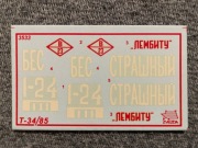 Kalkomania T-34-85 skala 1/35