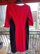 Czerwono -czarna sukienka 