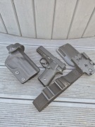 Kabura Kydex do VIS 100 - QLS + SLS - 2,4 mm - Płetwa -Solidna i bezpieczna