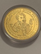 Bitwa pod Raszynem. Moneta kolekcjonerska. Mosiądz. Fi 32 mm. Gyges