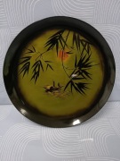 Ładny talerz z laki