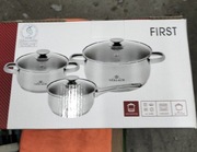 Gerlach zestaw garnków First nowy 6 elementów 