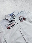 Bruno Banani, Biała koszula męska „Prime Club” Rozmiar L 100% bawełna