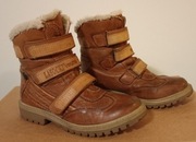 Zimowe skórzane buty Young Lasocki rozm. 35