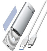 Obudowa ORICO z aluminium M.2 SATA SSD, adapter USB-C 5 Gb/s czarny 