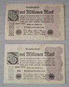 Banknot Niemcy 2 000 000 marek 1923 r.