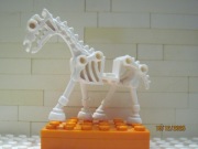LEGO koń szkielet używany