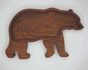 Tacka ozdobna - drewno dębowe 