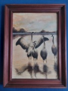 Sprzedam obraz olejny Żurawie.