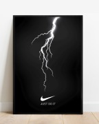 Plakat A3 42x30 Nike Y2K do pokoju
