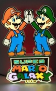 Wyjątkowa Lampka LED XXL Super Mario & Luigi–Kultowy Duet w Twoim Pokoju! 