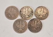 5gr groszy 1925 1928 1931 1935 1939