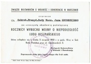 1950, Związek bojowników o wolność i demok., STEMPEL,  J.M. Grubecki !