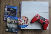 Konsola PS4 + ortginalny pad - 3 gry - Hogwart - GTA5 - AC Mirrage  sprawna