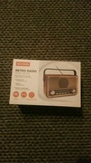 Radio RETRO z Bluetooth, USB i czytnikiem kart