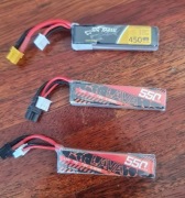 Baterii LiPo LiHV 2S 450mAh oraz Lava 550