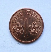 1 Cent 1995 r.  Singapur