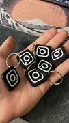 NFC Breloki Instagram Spotify TikTok Youtube Reklama Wizytówka różne wzory 