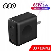 Ładowarka sieciowa QCY PD 65W PowerDelivery QC FCP