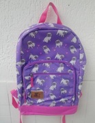 Nowy fioletowo różowy plecak Starter